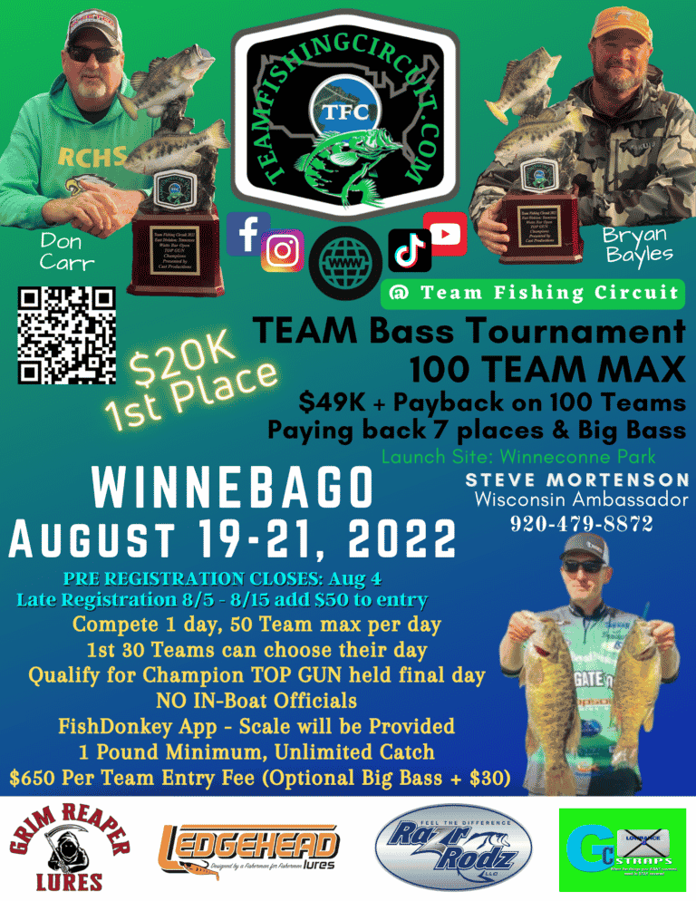 Wisconsin Fishing Tournaments Find & post fishing tournaments for free!